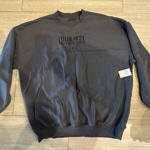 COPY - taylor swift eras tour blue crew neck